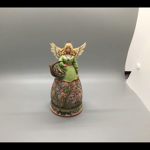 Jim Shore August Angel Birthstone Figurine 6.25 “